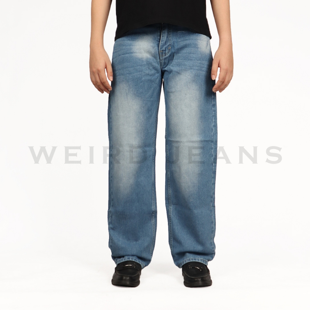 Weird Jeans - Loose Fit Blaze Blue - Image 4