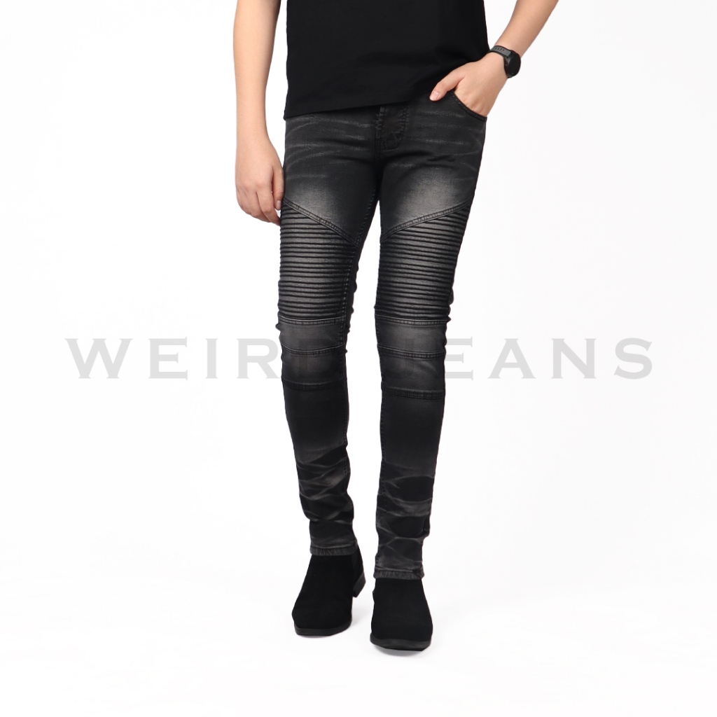 Weird Jeans - Biker Jeans Hamilton Grey - Image 8