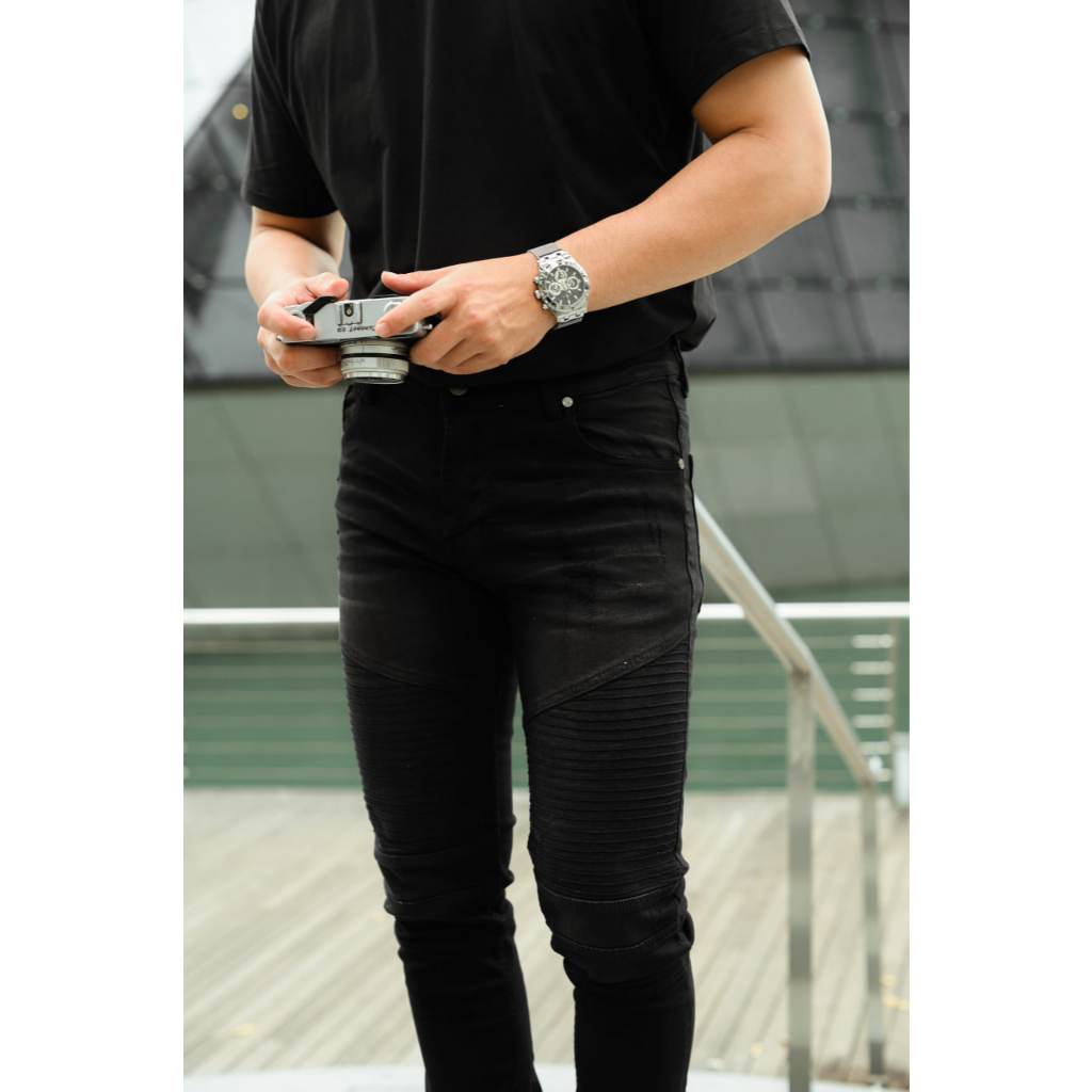 Weird Jeans - Biker Western Black - Image 5