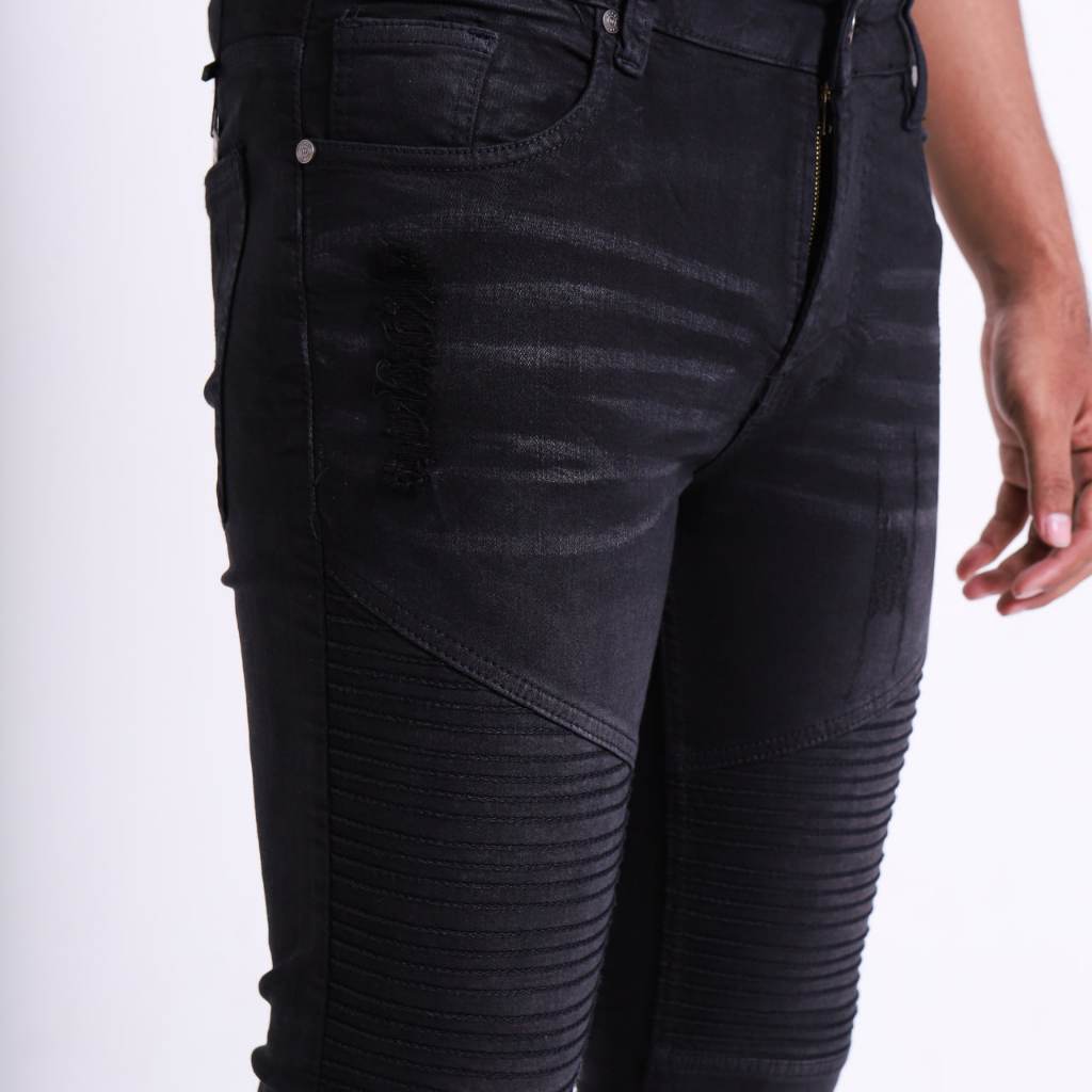 Weird Jeans - Biker Western Black - Image 8