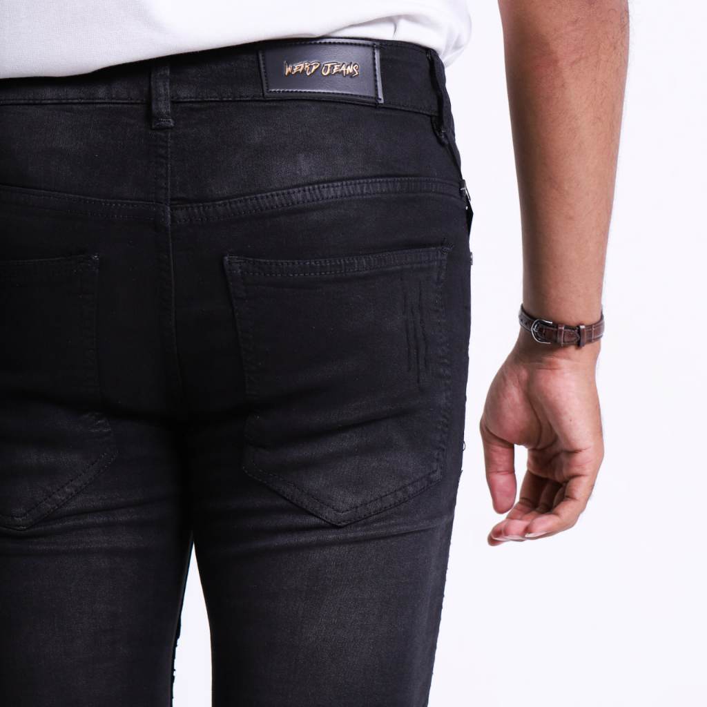 Weird Jeans - Biker Western Black - Image 9