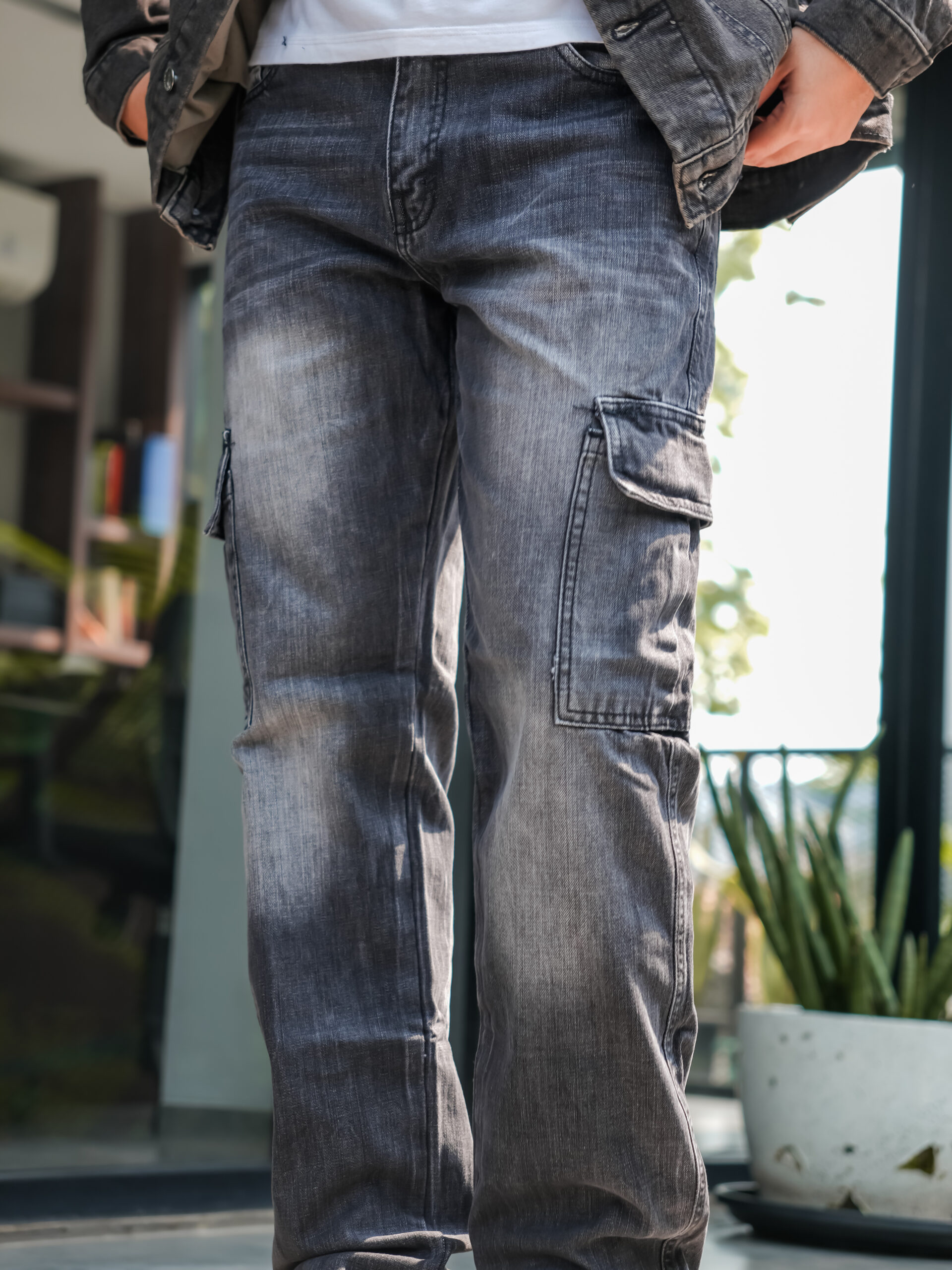 Weird Jeans - Reguler Fit Cargo Drake Grey - Image 3