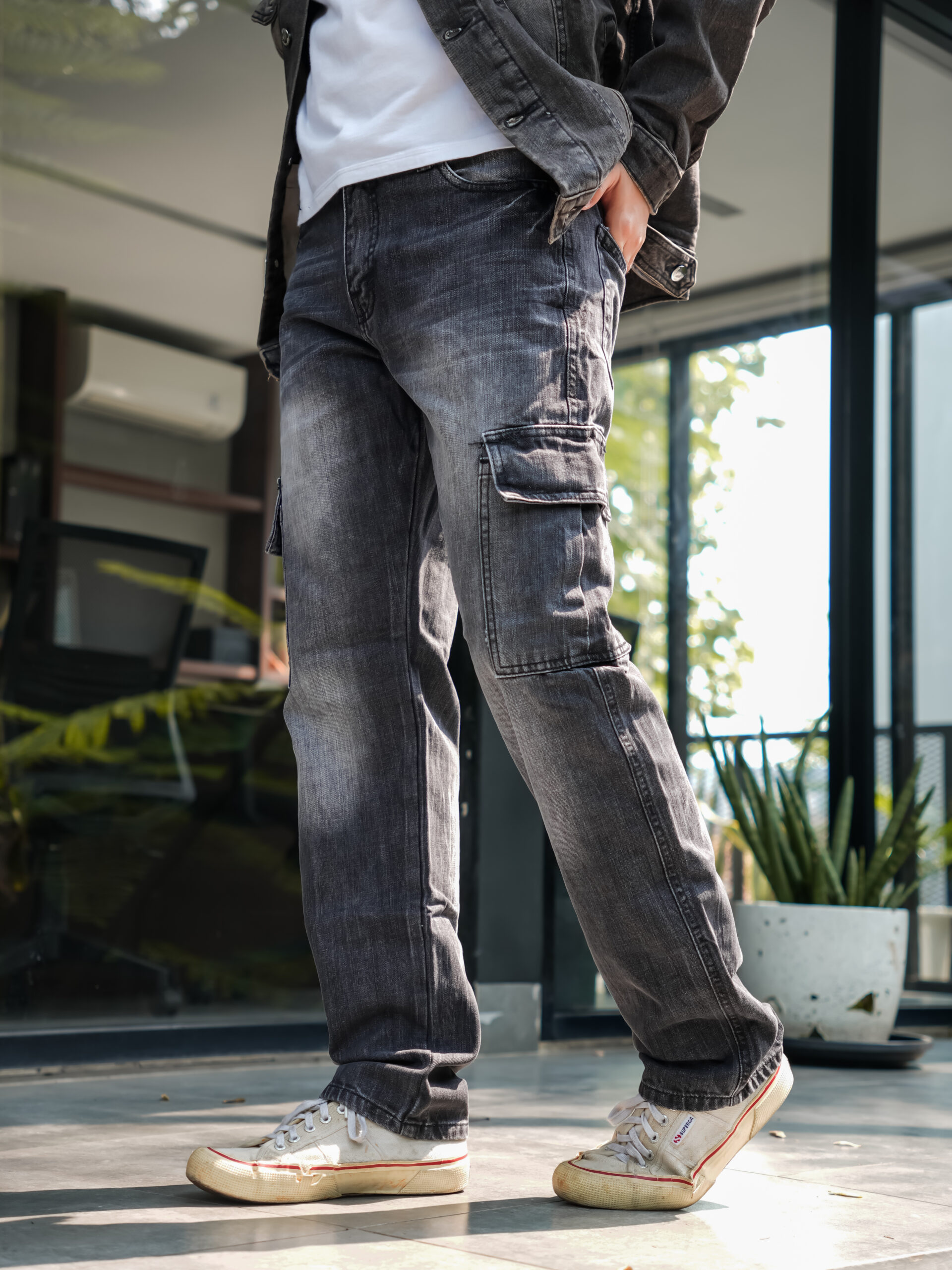 Weird Jeans - Reguler Fit Cargo Drake Grey - Image 2
