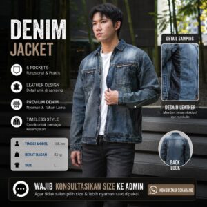 Weird Jeans - Jacket Maxwell Blue