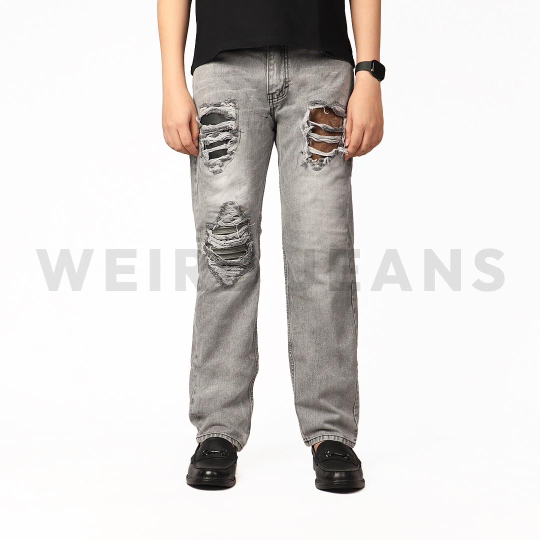Weird Jeans - Reguler Fit Neo Grey - Image 4