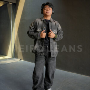 Weird Jeans - Loose Fit Barrel Midas Black