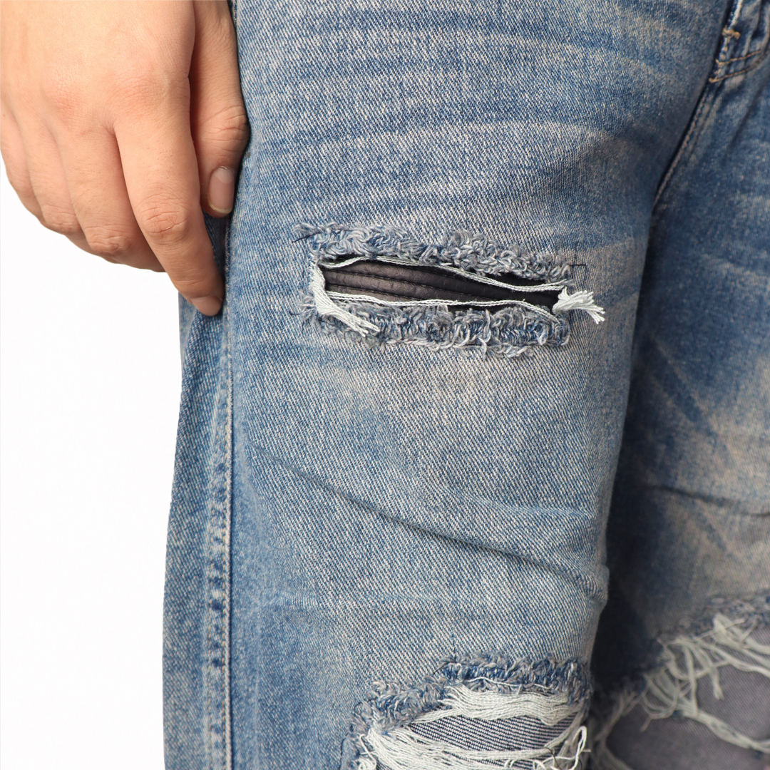 Weird Jeans - Baggy Barrel Rough Blue - Image 4